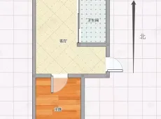 道里|康泰嘉园1室1厅1卫出租|买房租房佣金全返