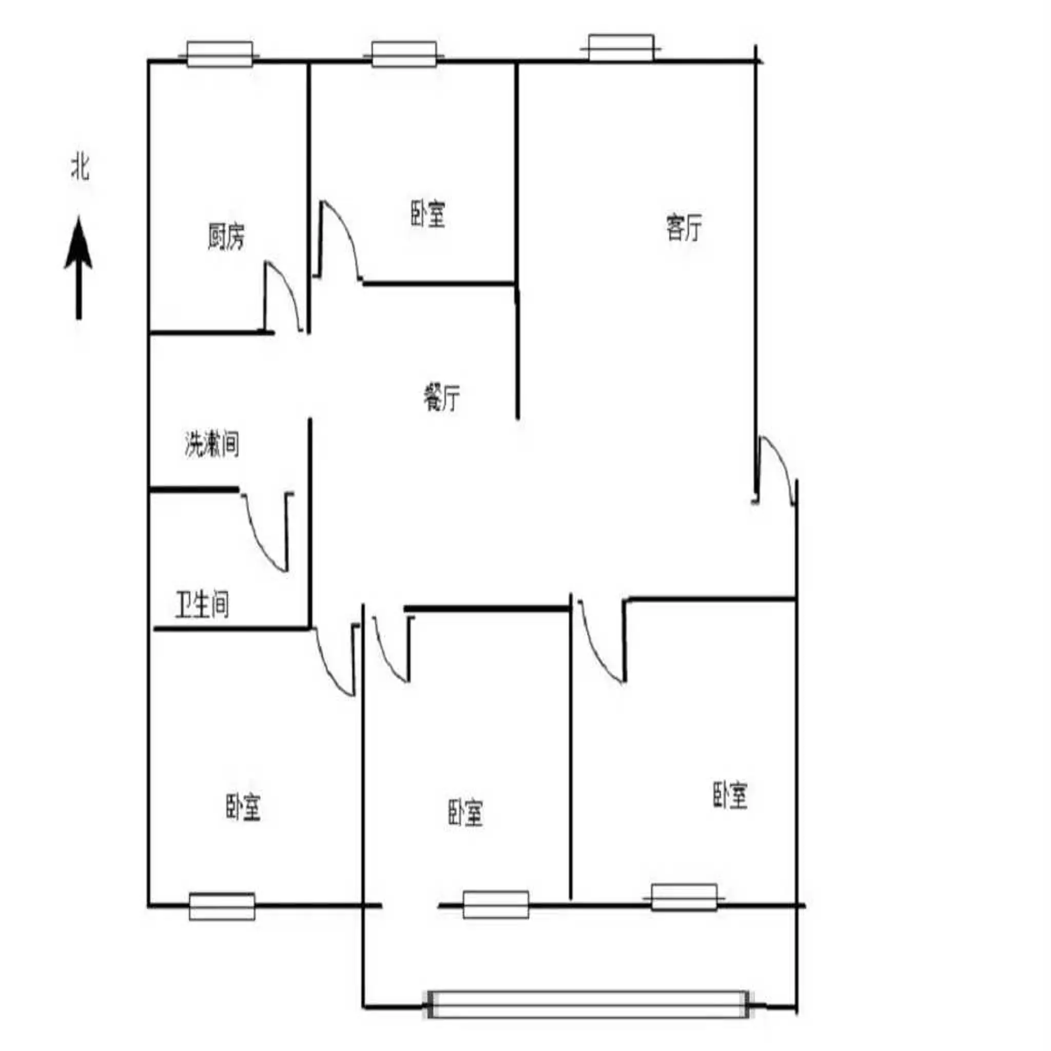 土地局家属院八一路,土地局家属院(八一路) 147.0平米10