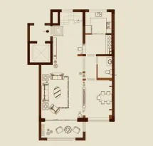 建邦铂金墅户型信息1