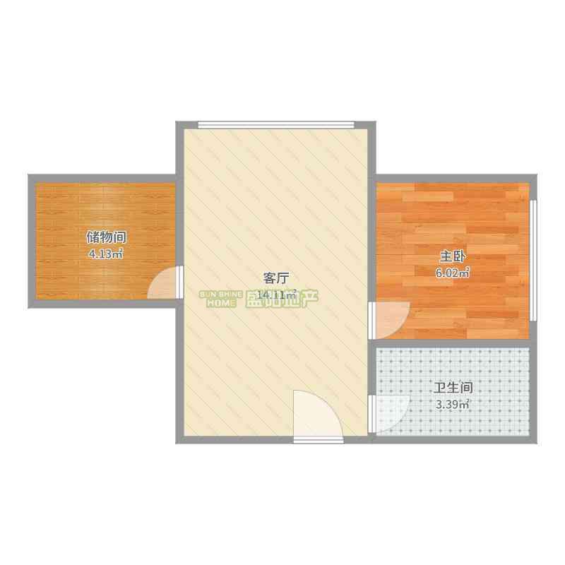 东方花园,东方花园格局好,十年难遇户型7