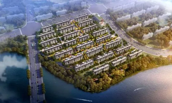 中海湖心半岛楼盘图
