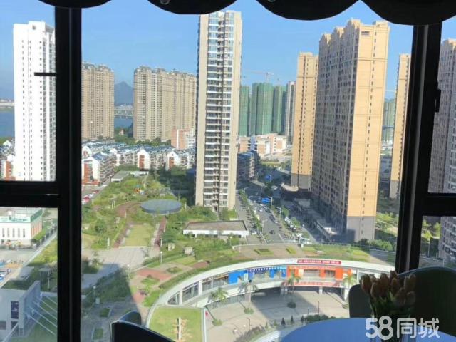 天茂城市广场,南岸天茂城市广场东头看喷泉荷11