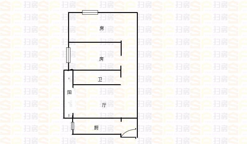 东方新城,东方新城小户型2房,高层11