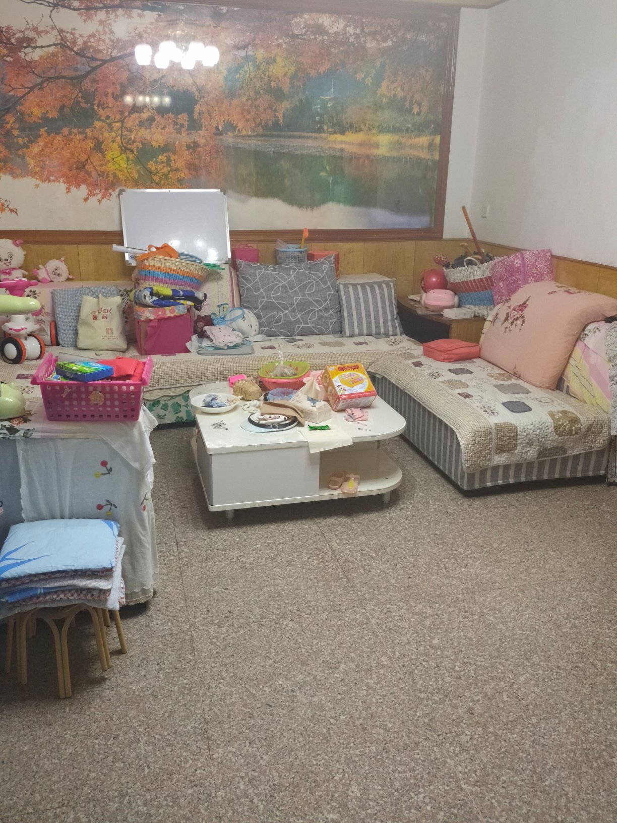 铁路小区,实验小学 平层四楼 精装修2