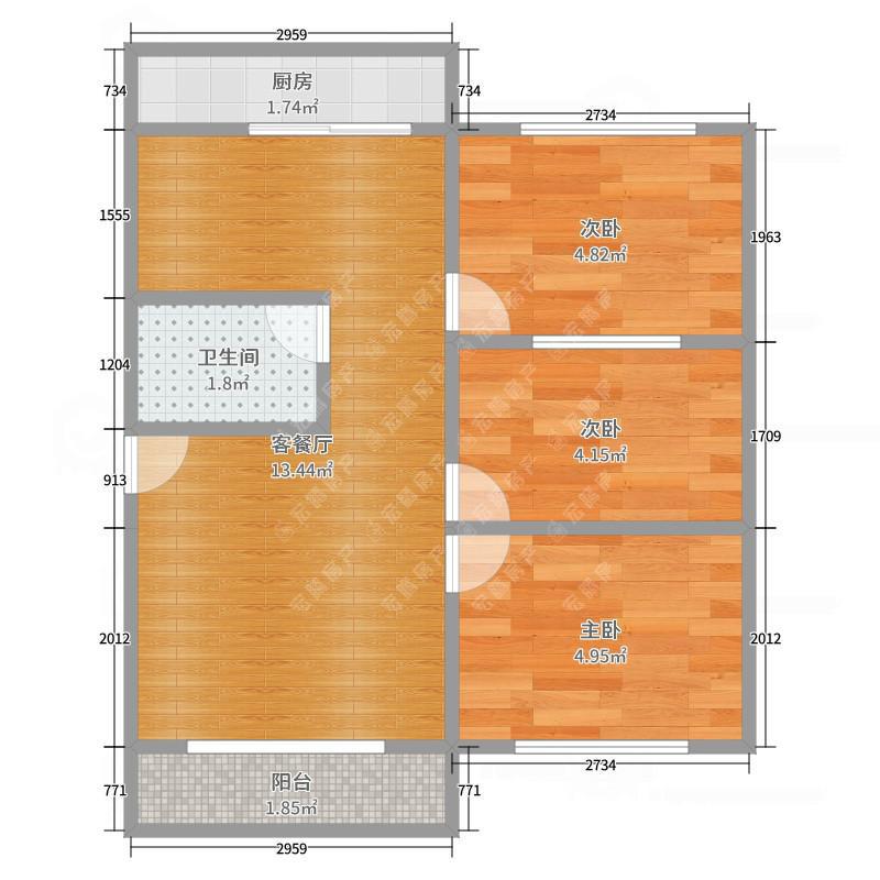 涿鹿温馨家园,出售 繁华地段 大三居 带车库看房方便 临近实小13