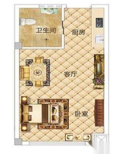 中天嘉园,中天嘉园一室一厅一厨一卫一阳台好房出租10