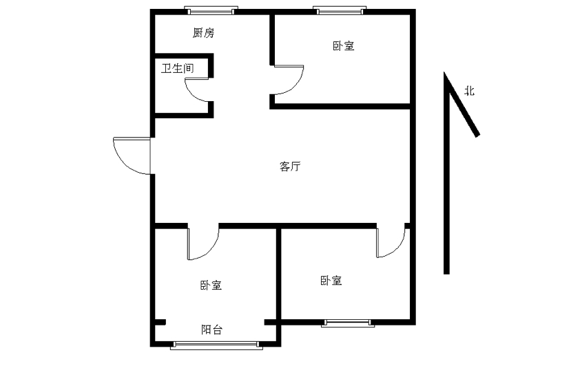 实验小学,SY实验十九中 步梯5楼 三室两厅13