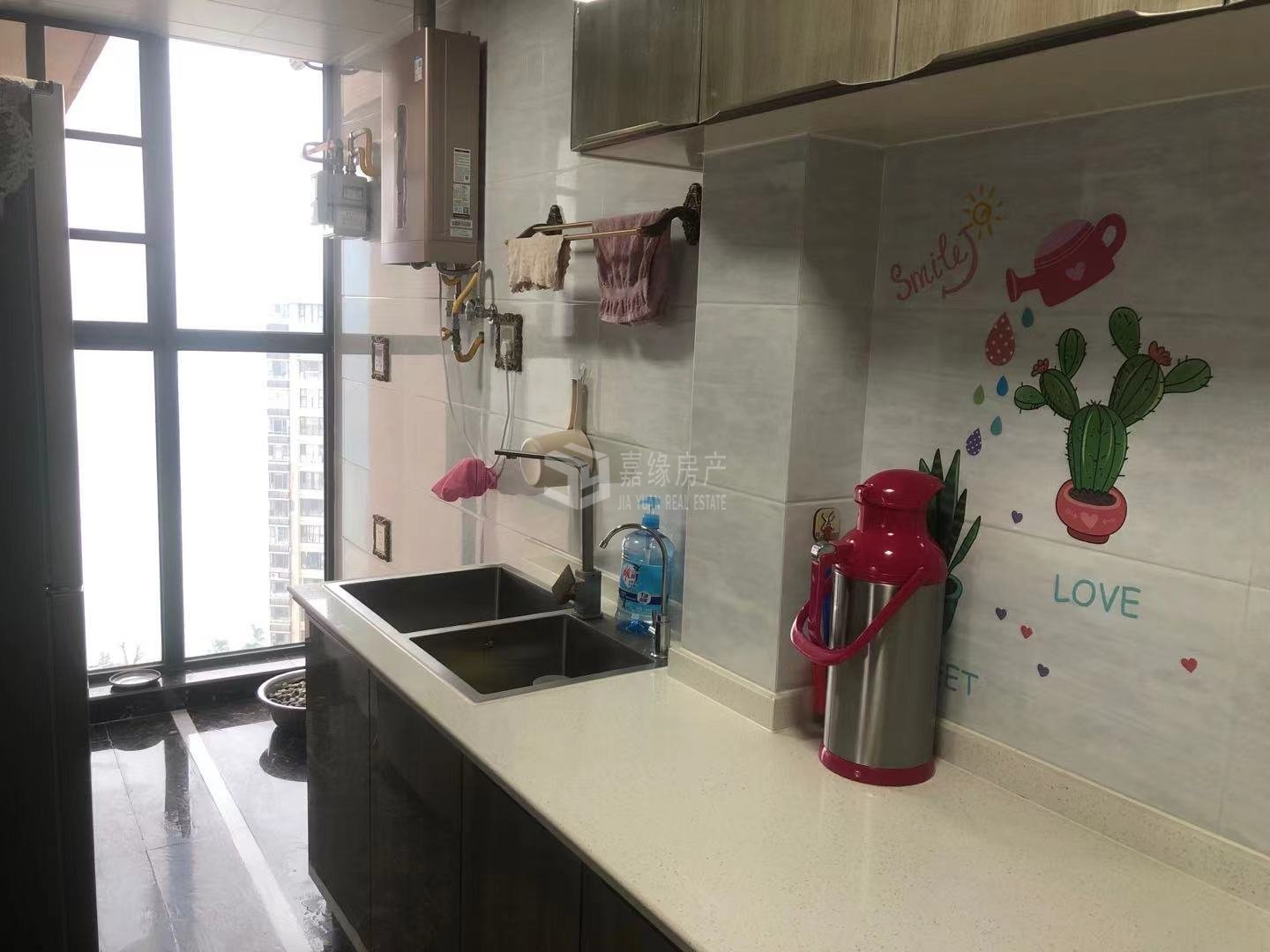 城北滨江河畔,城北滨江河畔地标高档品质住宅100平套三双卫 精装关门卖证齐6