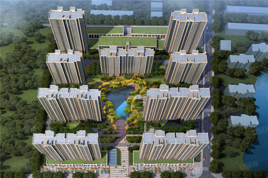 ,,信合湖畔春天公园里