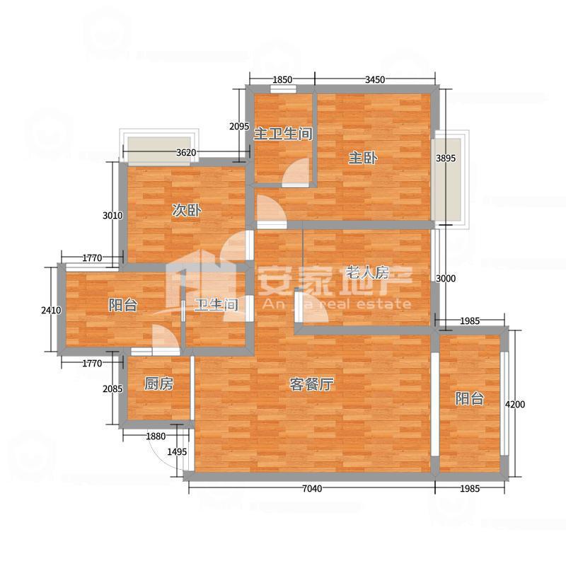 大堂坝,标准三室 岀行方便 上学方便13