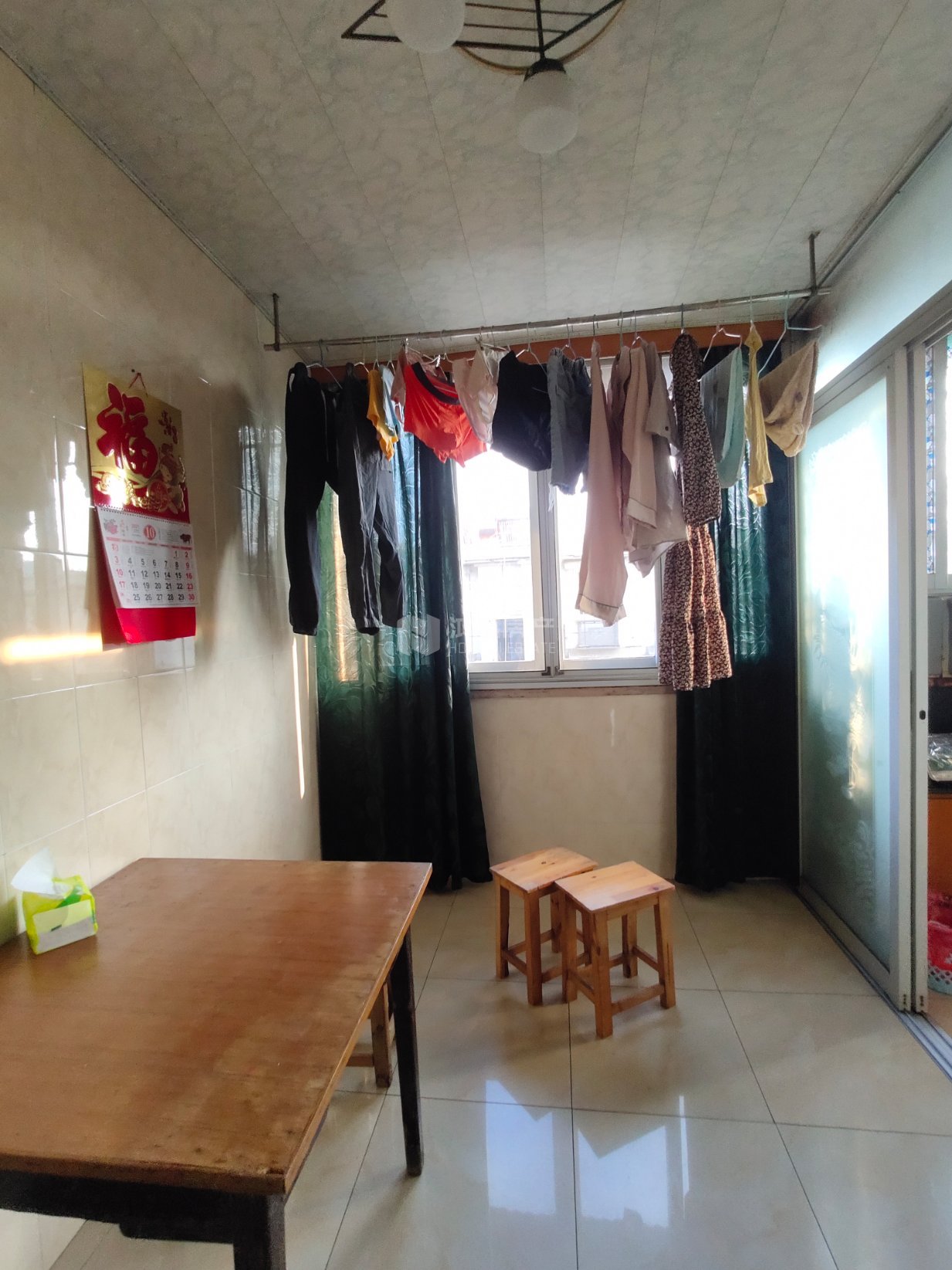 铁路八村,户型通透装修清爽扩大了面级2