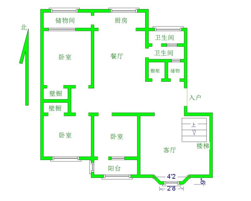 中华小区四区,华中优选房,中华小区四区 190.45平米14