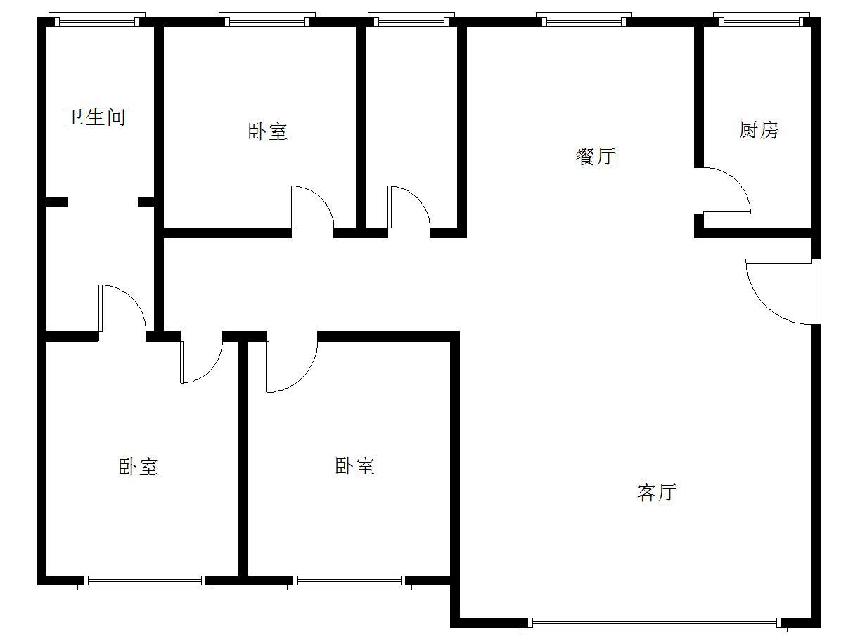 万达华府,万达华府单价4491/平 毛坯房 性价比超高的一套13