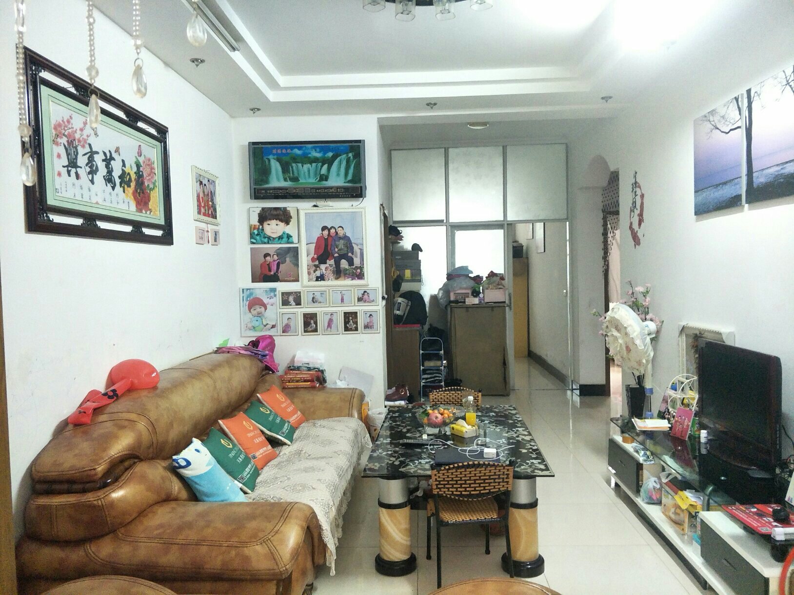 粮食局家属楼,定好家1320尹富市场 两室两厅南北通透 带小院地理位置佳4
