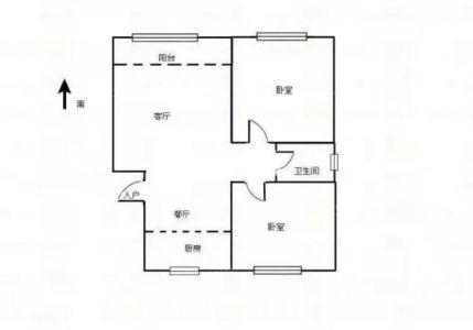 今朝馨苑,万达旁两室 27万诚意出售12
