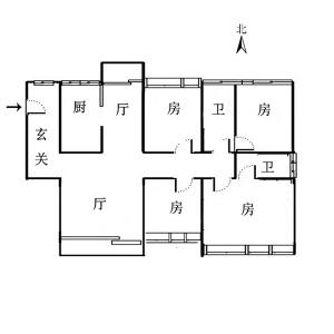 路岛花园,香港路,路岛花园,同济十九中,步梯三楼,四室两厅两卫出售11