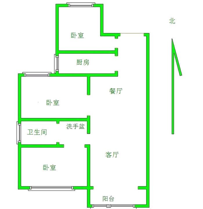 湖邸小区,湖邸小区毛坯三室。诚心出售7