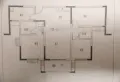 南北通透,3室2厅2卫1阳台全南,户型非常棒,有户型为证9