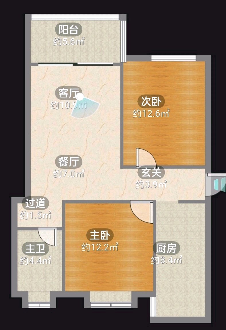 羊角山小区,七星区羊角山小区 简装两房出售8