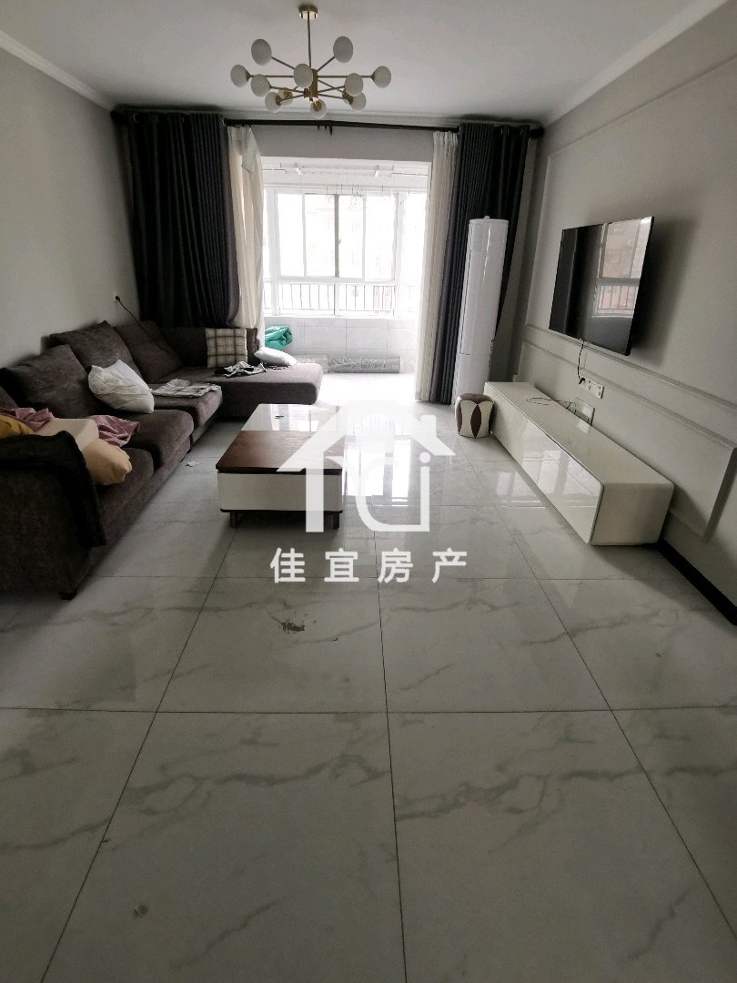上海城,三室两厅两卫带家具家电4