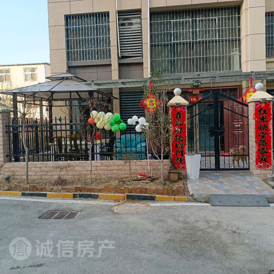 龙河湾小区,桃李春风对面洋房 前排西边户一楼带50多平方大院子豪装3