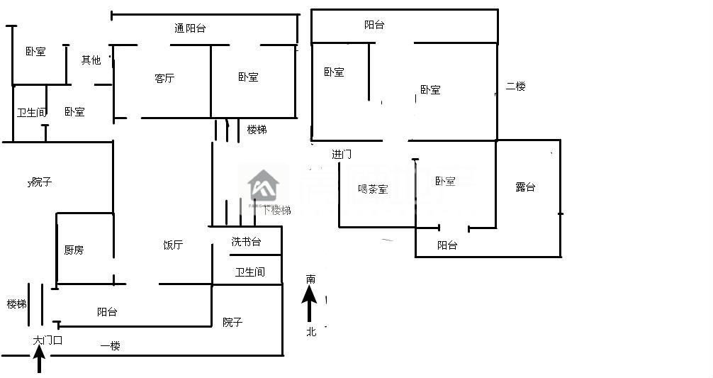 港中旅公元,送地下室港中旅别墅420平米5房2厅售790万16