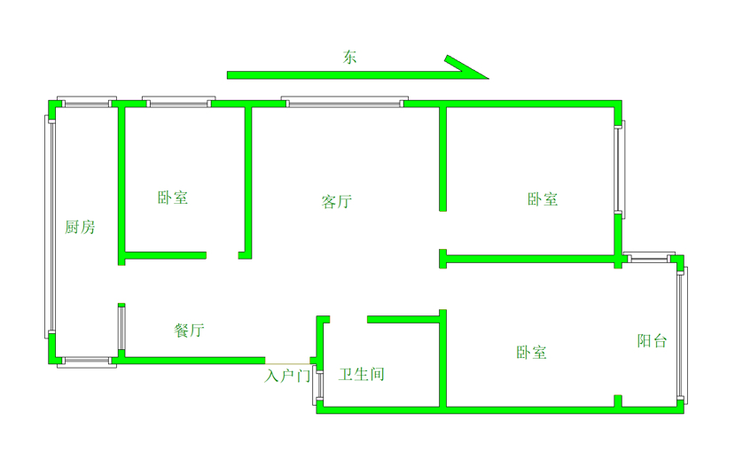 梅辉坡小区,市中心 十字街 精装修9