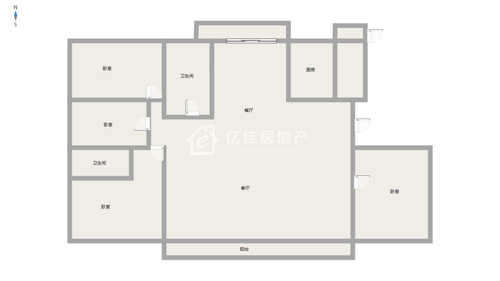 万汇城,新体育场附近万汇城,一梯一户大四室,全天采光!13