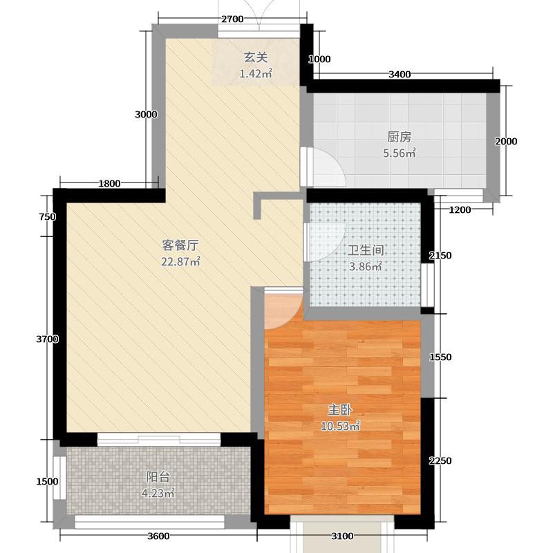 萨尔斯堡公寓,萨尔斯堡一室一厅,可贷款朝北,11