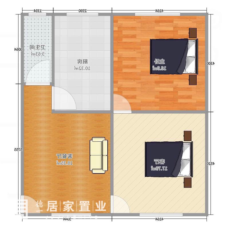 外贸局住宿局,二中附近 单位小区两房诚心出售10