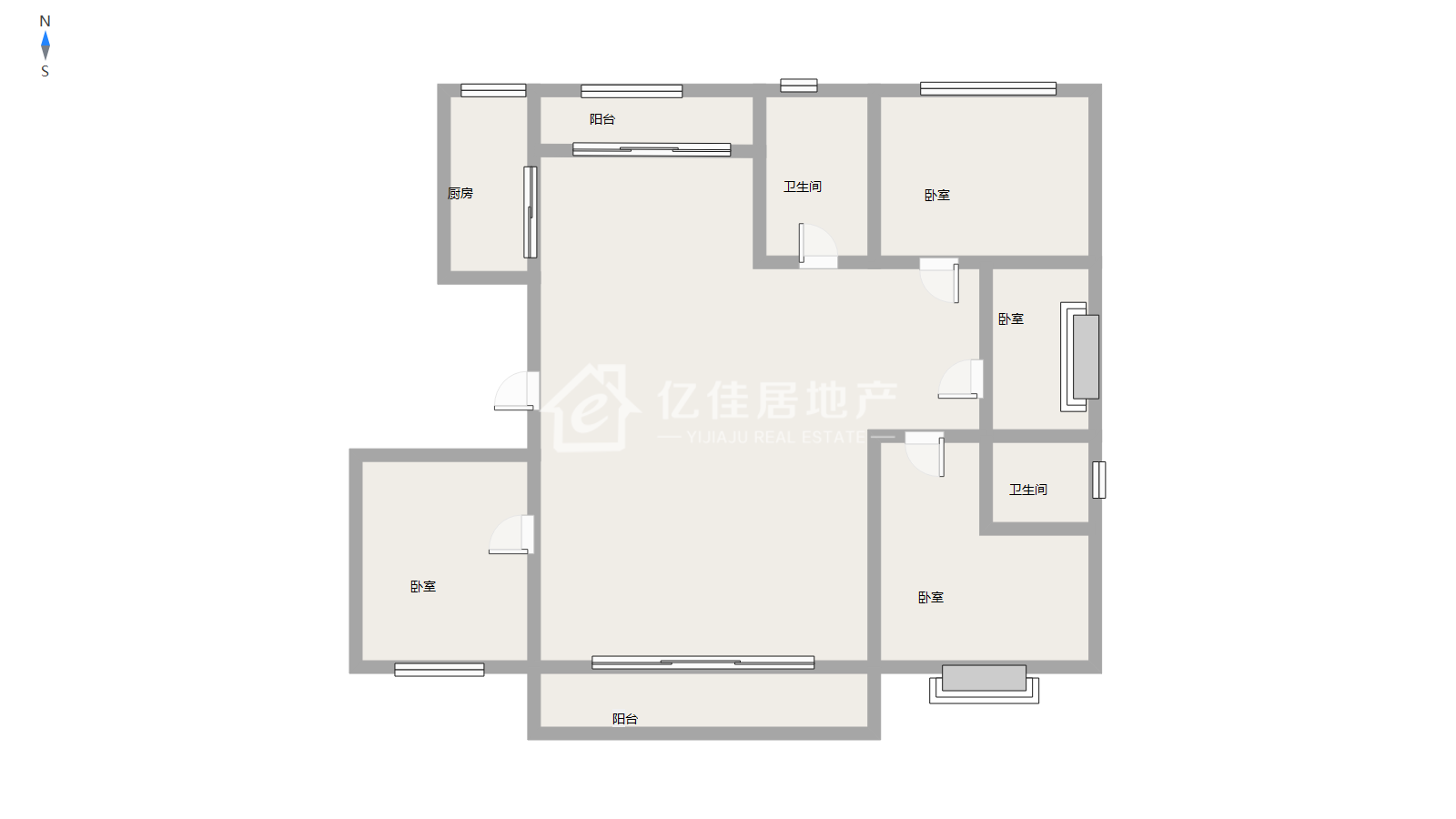 万汇城,南北通透边户采光好!一梯一户13