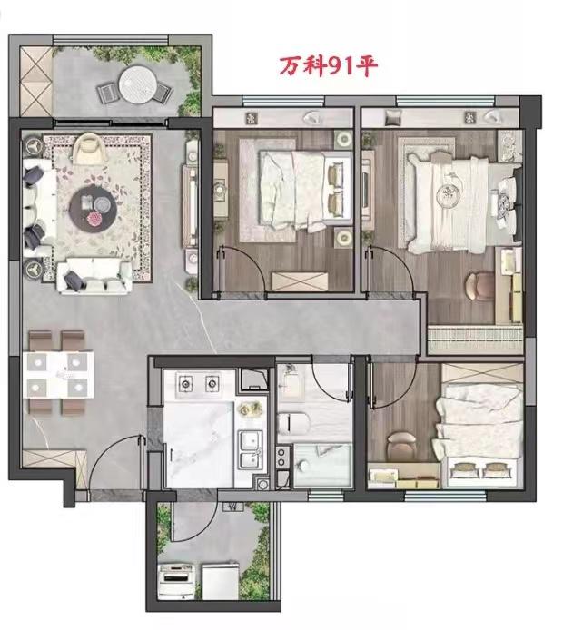 香格里拉四期,香格里拉四期180万元145㎡3室2厅2卫1阳台毛坯9