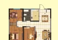 精装小三房,近地铁,家具家电齐全,拎包入住9