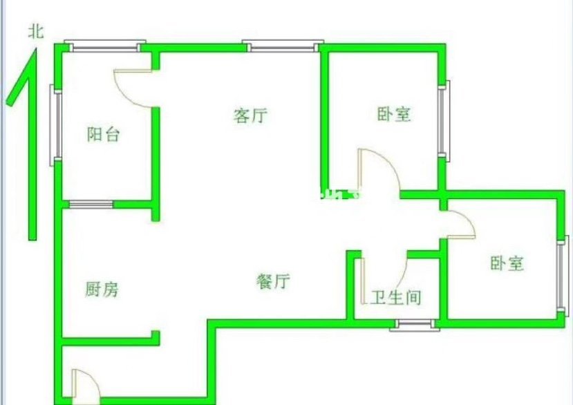 五洲观澜,租出去了观澜89平2居满56.8万领包入住8