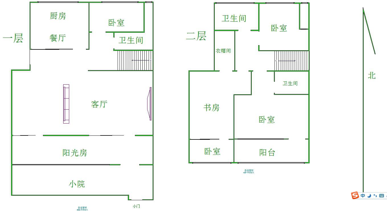 钻石嘉园二区,豪装 钻石嘉园 一二跃层 超大阳光房 带小院儿 面积400平13