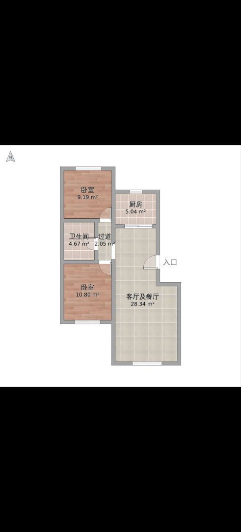 绅园大厦,绅园大厦46.73㎡1室1厅1卫精装,看房有钥匙9
