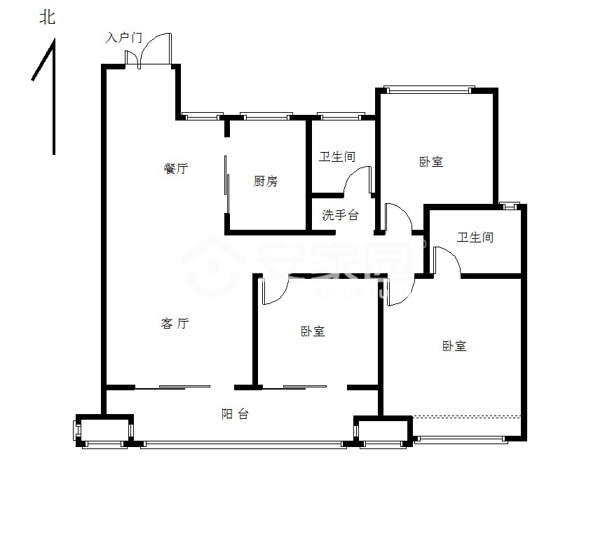 吾悦和府,纯东户,南北通透,前面洋房10