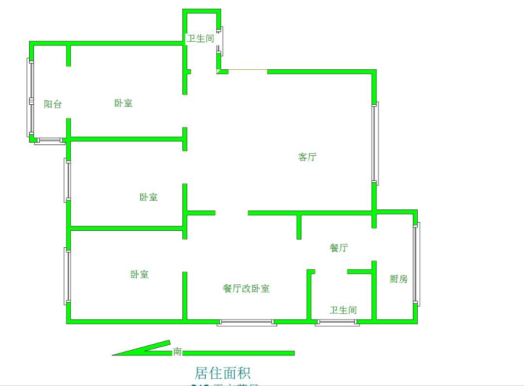 省建东区,八一广场附近电梯三居二卫大红本11