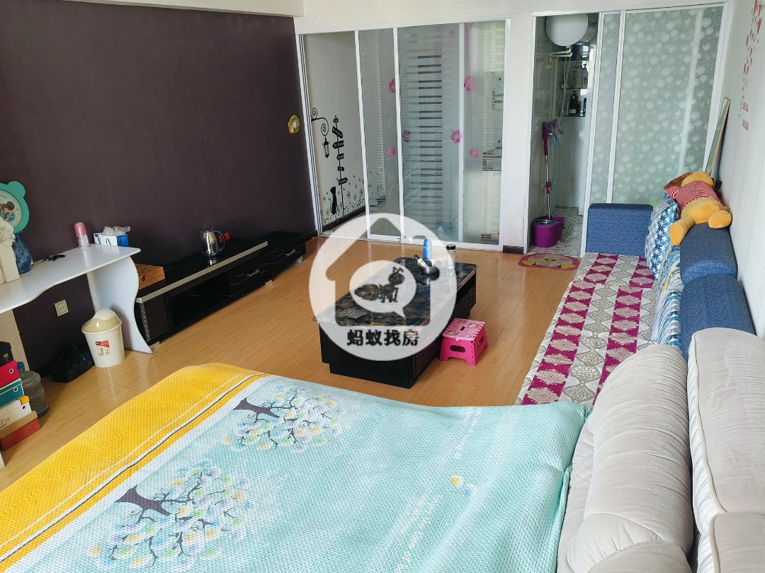 广汇小区,广汇小公寓五楼44平1室1厅 拎包入住4