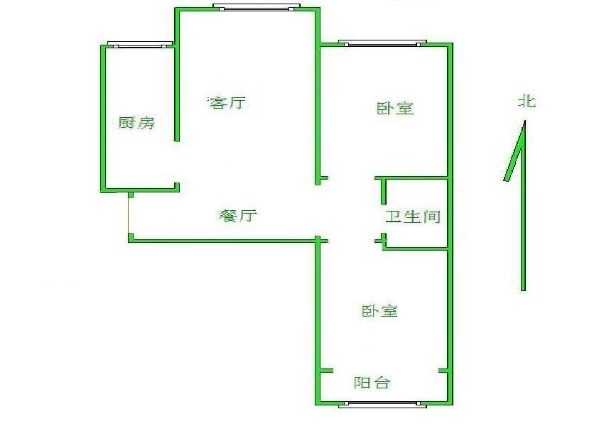 秀兰尚城,秀兰尚城93㎡2室2厅1卫1阳台精装,多条公交经过7