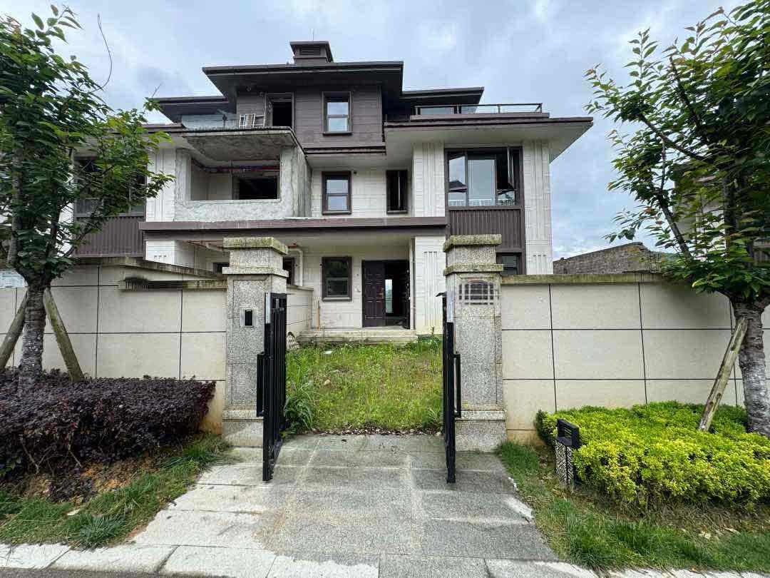 湖山悦府A区,湖山悦府双拼别墅 朝南上下五层 地下室可做落地窗 带4个车位8
