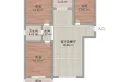 盛世锦华东江花园3室2厅2卫1阳台便宜出租,适合上班族9