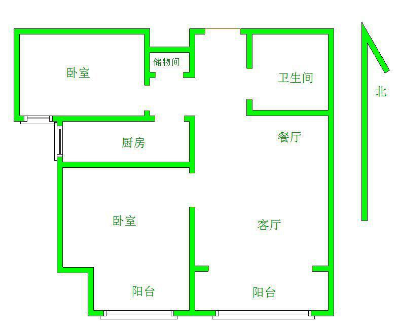 湖邸小区,顶顶顶难得一见的精装小户型,总价低,朝向好6