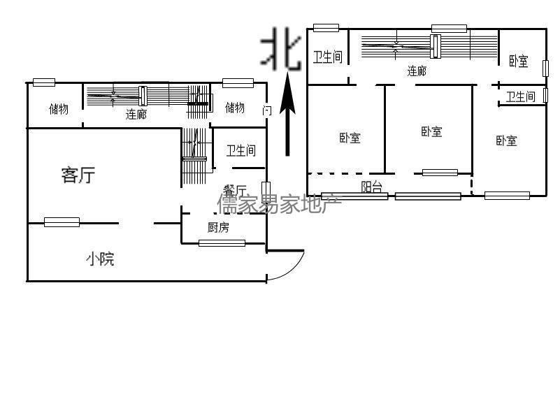 东平食品公司家属院,食品公司别墅 两层 院子不小 停车方便11