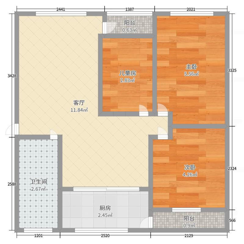 般阳西区,般阳西区1楼共6层 划片双实验11