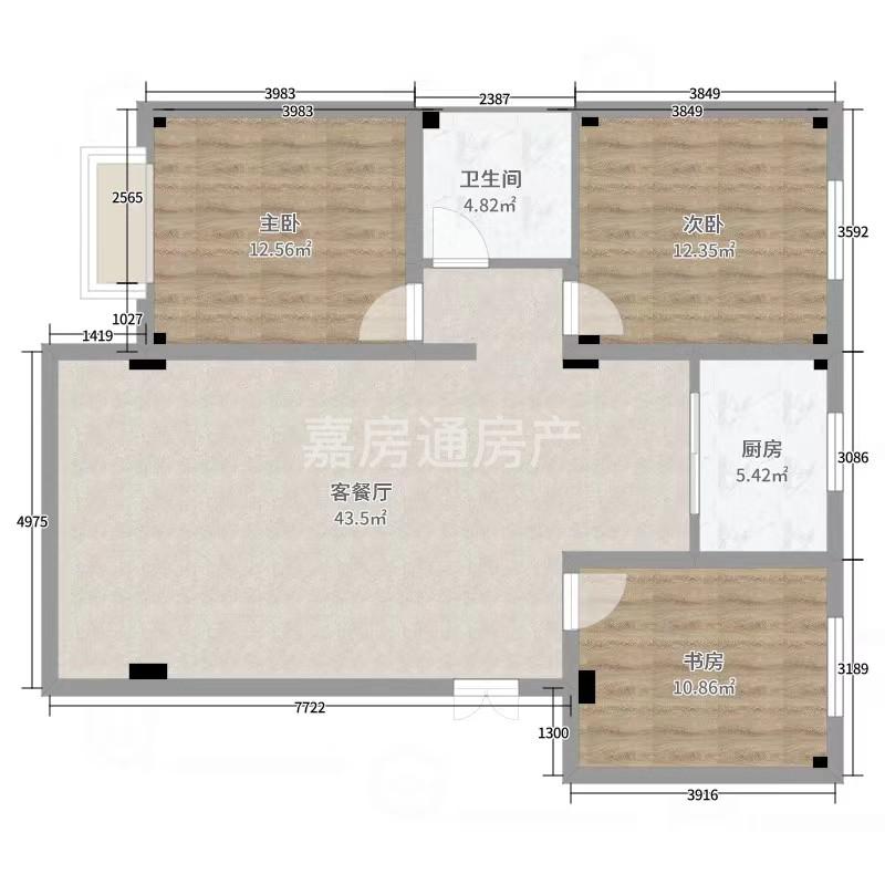 佳苑1号,佳苑一号140平米精装17楼3室2厅1卫出售13