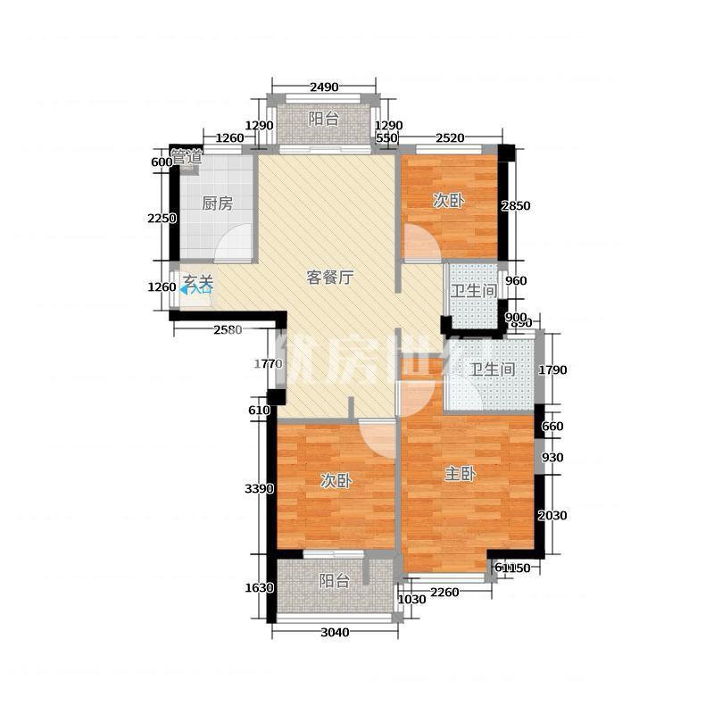 建发天行玺院,建发天行玺院115㎡4室2厅2卫2阳台毛坯边套不靠高速12