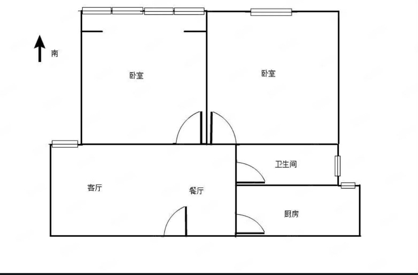 祥富居,精装2室1厅1卫1阳台真漂亮,错层设计真时尚7
