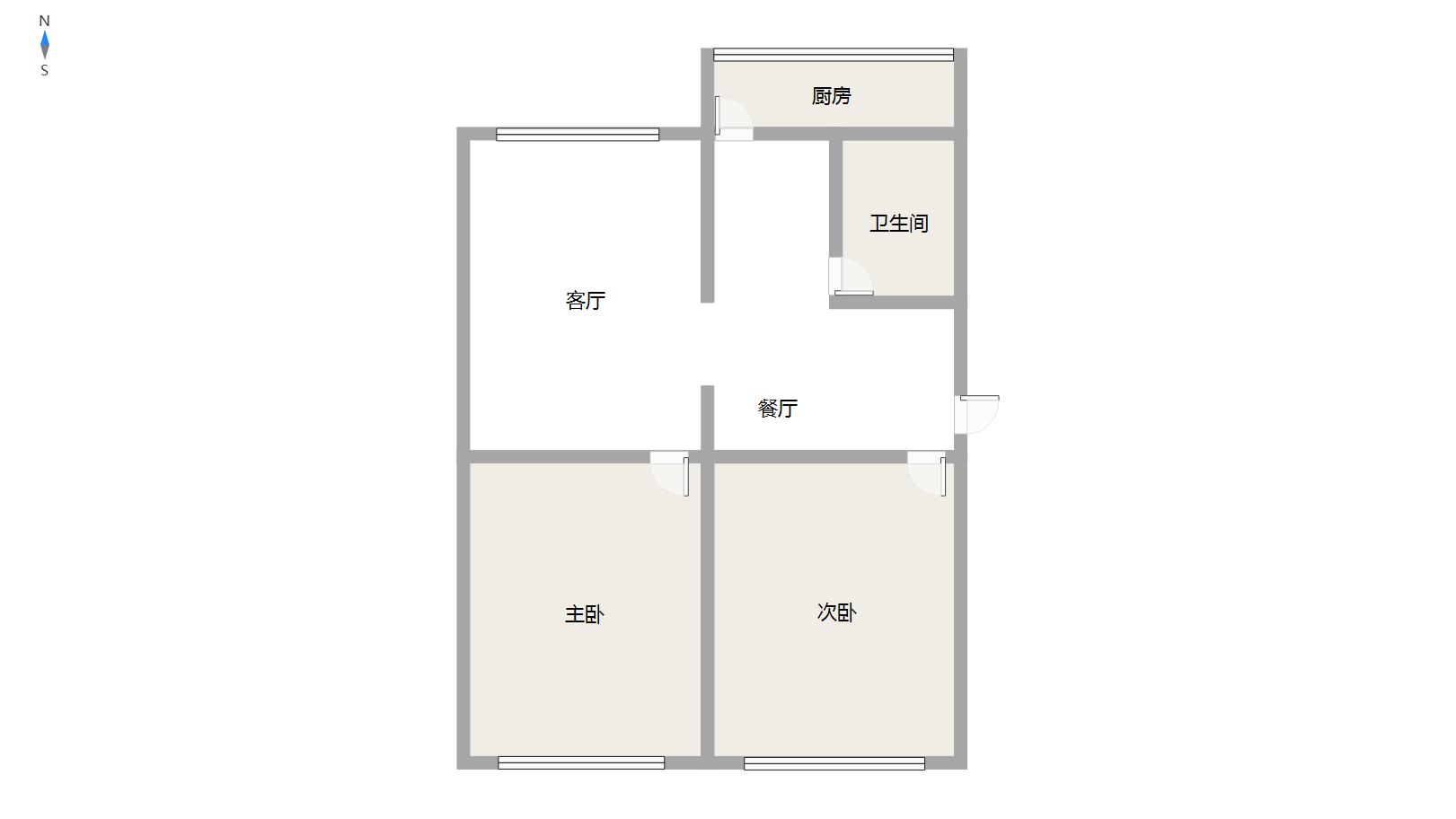 站前百盛,站前百盛小区 2楼 钢都 北华育 2室2厅1卫 88平11