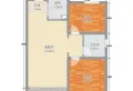 2室2厅1卫1阳台正规高性价比8